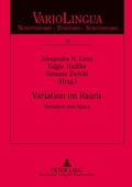 Cover: Variation im Raum - Peter Lang Verlag