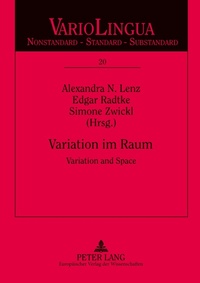 Enlarge image Cover: Variation im Raum - Peter Lang Verlag