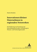 Abbildung von: Innovationen kleiner Unternehmen in regionalen Netzwerken - Peter Lang Verlag