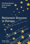Cover: Nationale Grenzen in Europa - Peter Lang Verlag