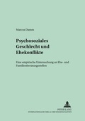 Cover: Psychosoziales Geschlecht und Ehekonflikte - Peter Lang Verlag