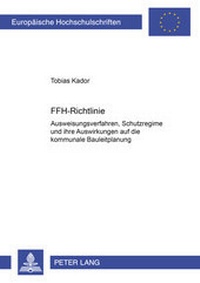 Abbildung von: FFH-Richtlinie - Peter Lang Verlag
