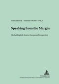 Cover: Speaking from the Margin - Peter Lang Verlag