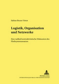 Abbildung von: Logistik, Organisation und Netzwerke - Peter Lang Verlag