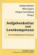 Cover: Aufgabenkultur und Lesekompetenz - Peter Lang Verlag