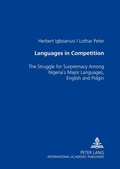 Cover: Languages in Competition - Peter Lang Verlag