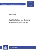 Cover: Kapitalerhaltung und Spaltung - Peter Lang Verlag