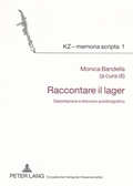 Cover: Raccontare il lager - Peter Lang Verlag