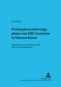 Cover: Postimplementierungsphase von ERP-Systemen in Unternehmen - Peter Lang Verlag