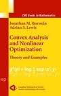 Cover: Convex Analysis and Nonlinear Optimization - Springer