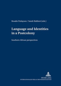 Abbildung von: Language and Identities in a Postcolony - Peter Lang Verlag