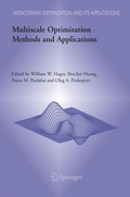 Cover: Multiscale Optimization Methods and Applications - Springer