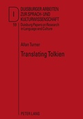 Cover: Translating Tolkien - Peter Lang Verlag