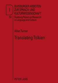 Abbildung von: Translating Tolkien - Peter Lang Verlag