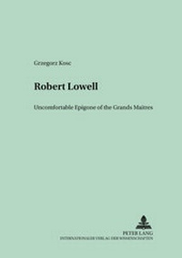 Enlarge image Cover: Robert Lowell - Peter Lang Verlag
