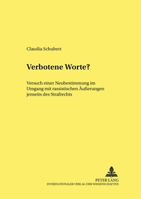 Abbildung von: Verbotene Worte? - Peter Lang Verlag
