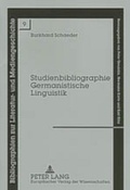 Cover: Studienbibliographie Germanistische Linguistik - Peter Lang Verlag
