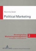 Cover: Political Marketing - Peter Lang Verlag