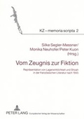 Cover: Vom Zeugnis zur Fiktion - Peter Lang Verlag