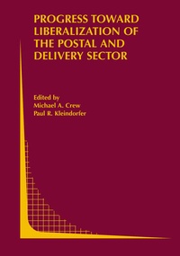 Enlarge image Cover: Progress toward Liberalization of the Postal and Delivery Sector - Springer