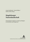 Cover: Magdeburger Namenlandschaft - Peter Lang Verlag