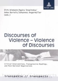 Cover: Discourses of Violence - Violence of Discourses - Peter Lang Verlag
