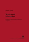 Cover: Weisheit und Fr&ouml;mmigkeit - Peter Lang Verlag