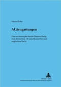 Cover: Aktiengattungen - Peter Lang Verlag