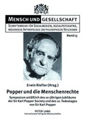 Cover: Popper und die Menschenrechte - Peter Lang Verlag