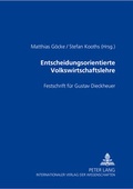 Cover: Entscheidungsorientierte Volkswirtschaftslehre - Peter Lang Verlag
