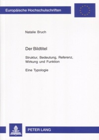 Abbildung von: Der Bildtitel - Peter Lang Verlag
