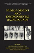 Cover: Human Origins and Environmental Backgrounds - Springer
