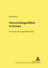 Abbildung von: Umverteilungseffekte in Europa - Peter Lang Verlag