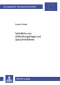 Abbildung von: Das Verhältnis von Anfechtungsklage und Spruchverfahren - Peter Lang Verlag