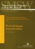 Cover: &Eacute;carts de langue, &eacute;carts de culture - Peter Lang Verlag