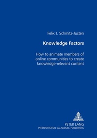 Abbildung von: Knowledge Factors - Peter Lang Verlag