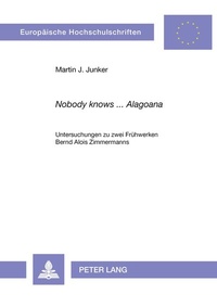 Abbildung von: «Nobody knows ... Alagoana» - Peter Lang Verlag
