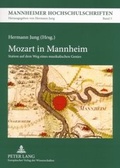Cover: Mozart in Mannheim - Peter Lang Verlag