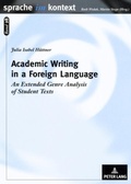 Cover: Academic Writing in a Foreign Language - Peter Lang Verlag