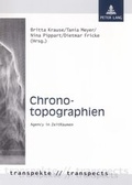 Cover: Chronotopographien - Peter Lang Verlag