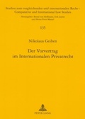 Cover: Der Vorvertrag im Internationalen Privatrecht - Peter Lang Verlag