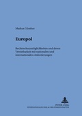Cover: Europol - Peter Lang Verlag