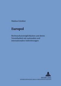 Abbildung von: Europol - Peter Lang Verlag