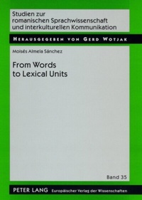 Abbildung von: From Word to Lexical Units - Peter Lang Verlag