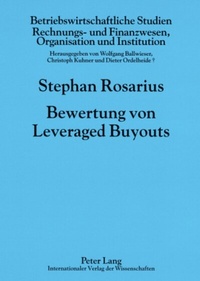 Abbildung von: Bewertung von Leveraged Buyouts - Peter Lang Verlag