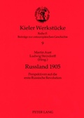 Cover: Russland 1905 - Peter Lang Verlag