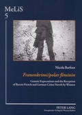 Cover: Frauenkrimi / polar f&eacute;minin - Peter Lang Verlag
