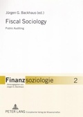 Cover: Fiscal Sociology - Peter Lang Verlag