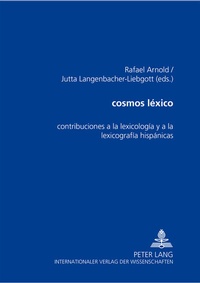 Abbildung von: cosmos léxico - Peter Lang Verlag