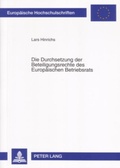 Cover: Die Durchsetzung der Beteiligungsrechte des Europaeischen Betriebsrats - Peter Lang Verlag